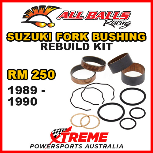 All Balls 38-6078 For Suzuki RM250 RM 250 1989-1990 Fork Bushing Kit