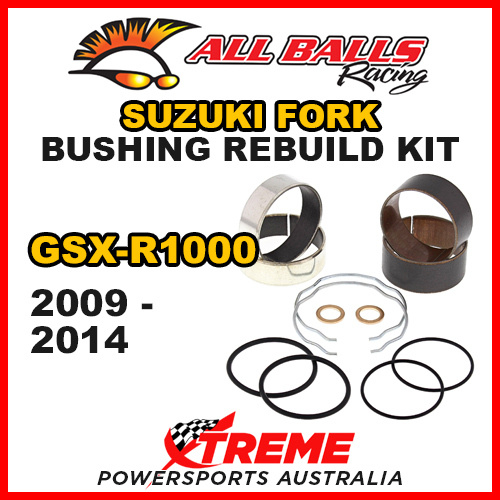 All Balls 38-6114 For Suzuki GSX-R1000 GSX-R 1000 2009-2014 Fork Bushing Kit