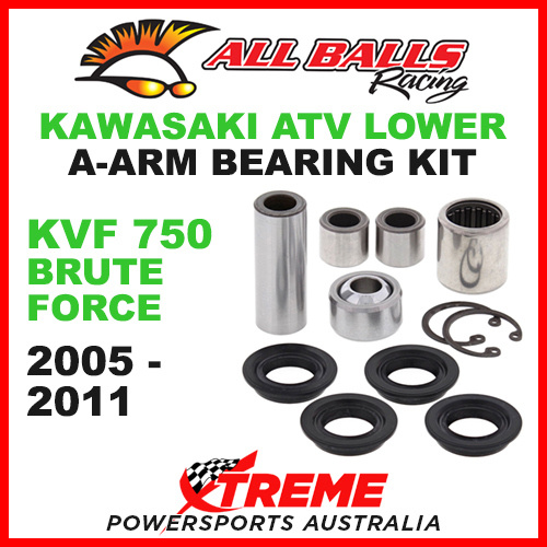 All Balls 50-1029 Kawasaki KVF 750 Brute Force 05-11 Lower A-Arm Bearing Kit