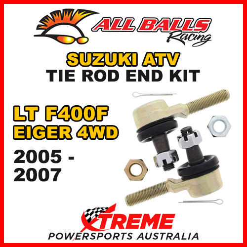 All Balls 51-1016 For Suzuki ATV LT-F400F Eiger 4WD 2005-2007 Tie Rod End Kit