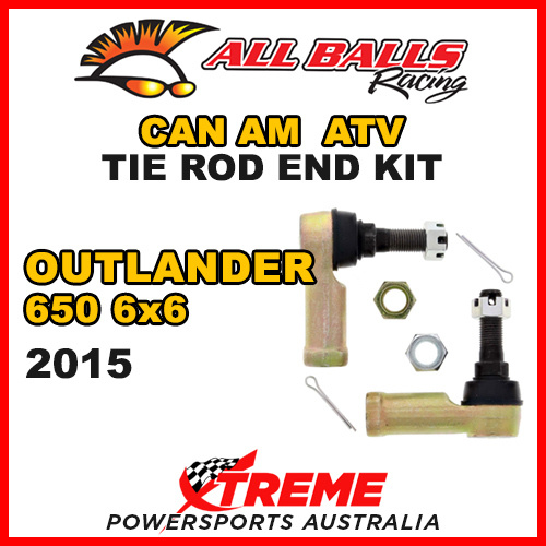All Balls 51-1034 Can Am Outlander 650 6x6 2015 Tie Rod End Kit