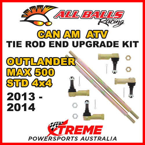 52-1025 Can Am Outlander MAX 500 STD 4x4 2013-2014 Tie Rod End Upgrade Kit
