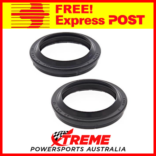 All Balls 57-108 For Suzuki GSXR750 1988-1990 Fork Dust Wiper Seal Kit 43x54