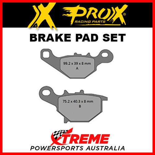 Pro-X 105202 For Suzuki RM85 2002-2004 Sintered Front Brake Pad