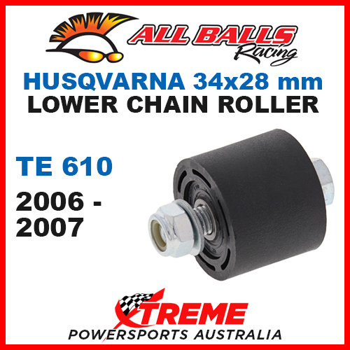 79-5001 Husqvarna TE 610 2006-2007 34x28mm Lower Chain Roller w/ Inner Bearing