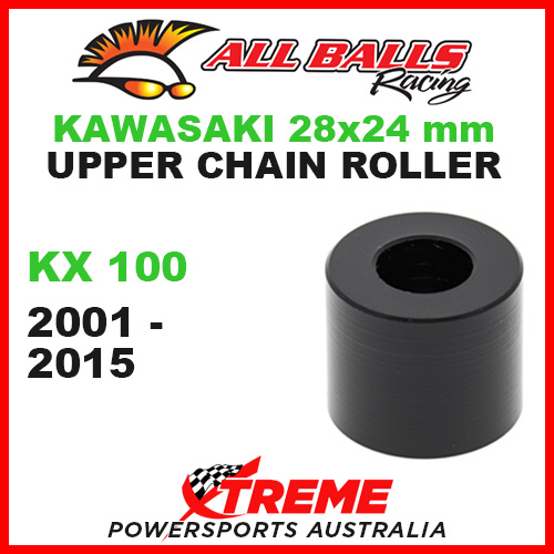 79-5012 Kawasaki KX100 KX 100 2001-2015 28x24mm Upper Chain Roller