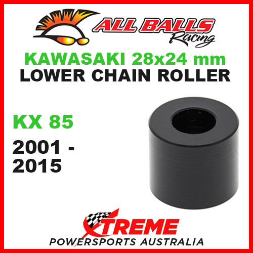 79-5012 Kawasaki KX85 KX 85 2001-2015 28x24mm Lower Chain Roller