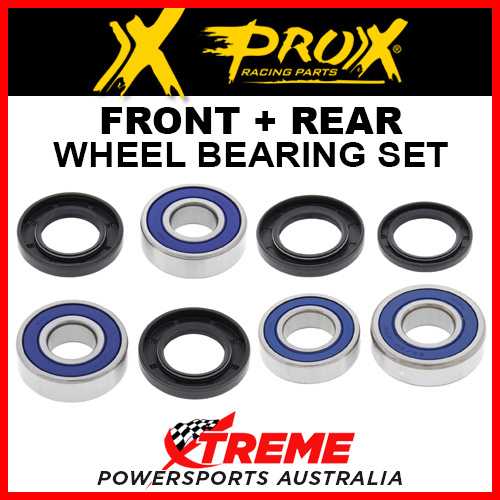 Pro-X Yamaha WR250X Supermoto WRF250X 08-11 Front, Rear Wheel Bearing Set