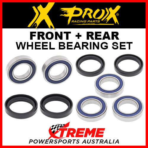 Pro-X For Suzuki RM-Z250 RMZ250 2007-2018 Front, Rear Wheel Bearing Set