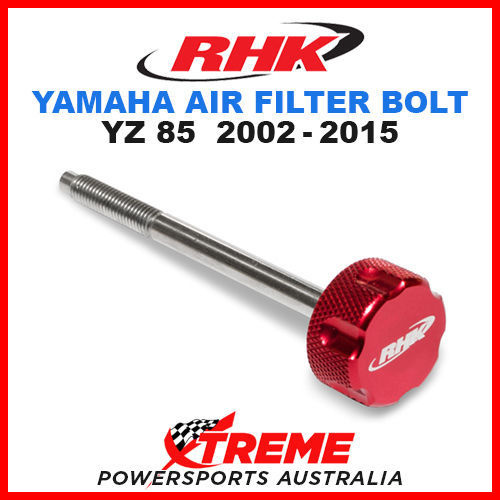 RHK MX RED AIR FILTER BOLT MOTO YAMAHA YZ 85 YZ85 85cc 2002-2015 MOTOCROSS BIKE