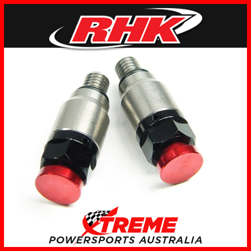 RHK MX FORK BLEEDER RELIEF VALVE SHOWA KYB FORKS RED CR CRF KX KXF YZ WR RM RMZ