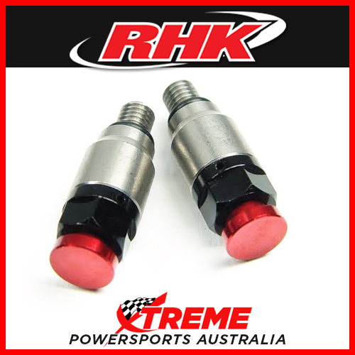 RHK MX FORK BLEEDER RELIEF VALVE WP48 4mm RED KTM BERG HUSKY SX EXC TC FC TE FE