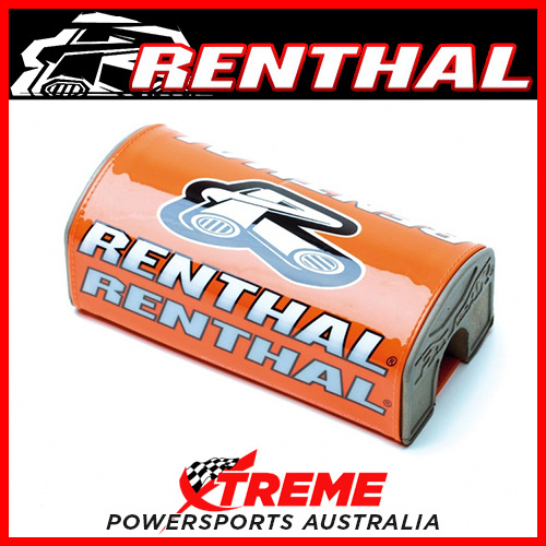 Renthal Square Bar Pad Orange Mx Fatbar Dirt Bike Motorcycle   