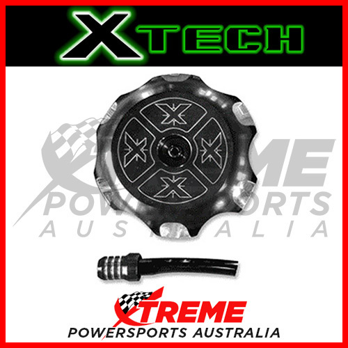 Xtech For Suzuki RM85 RM 85 2004-2012 Black Fuel Tank Gas Cap, 56mm ID