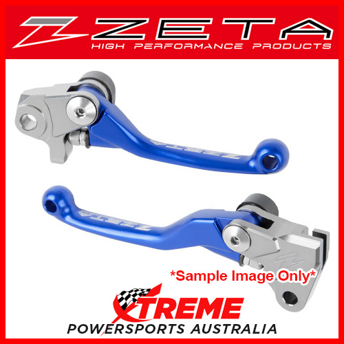 Zeta Yamaha YZ250FX 2015-2018 Blue Pivot Brake Clutch Lever Set FP ZE44-3112