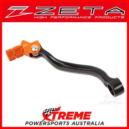 Zeta KTM 250EXC-F/XCF-W 12-16 Orange Tip Forged Gear Shift Lever ZE90-4423