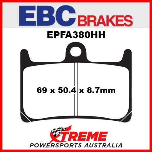 Yamaha YZF-R1 2016 Sintered Street/Trackday Front Brake Pad EPFA380HH EBC