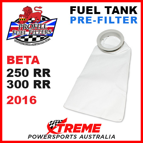 PROFILL 250RR 300RR 250 300 RR BETA 2016 MX PRE FILTER FUEL TANK DIRT BIKE