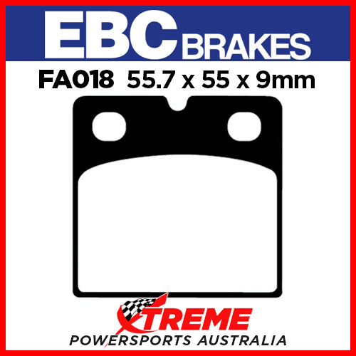BMW R 80 GS 80-87 EBC Organic Front Brake Pads FA018