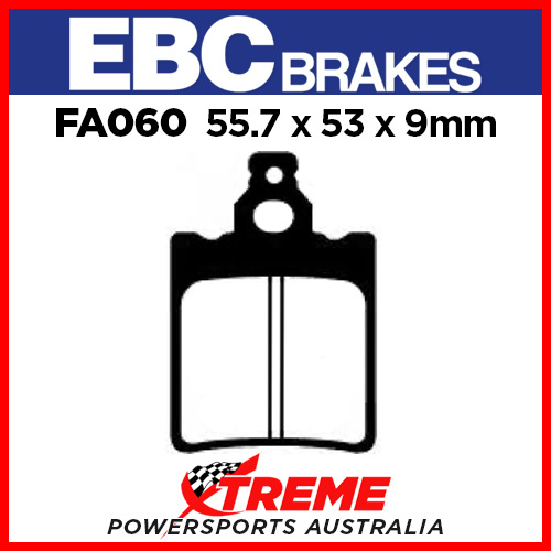 Aprilia MX 50 03-05 EBC Organic Rear Brake Pads FA060