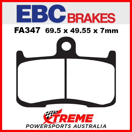 Triumph Daytona 675 06-08 EBC HH Sintered Front Brake Pads, FA347HH