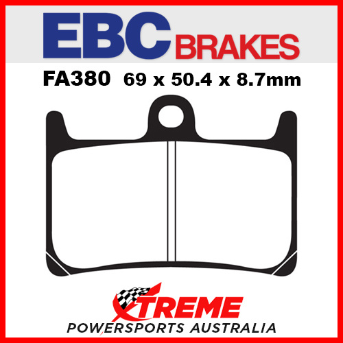 Yamaha XSR 900 ABS 2016 EBC HH Sintered Front Brake Pads, FA380HH