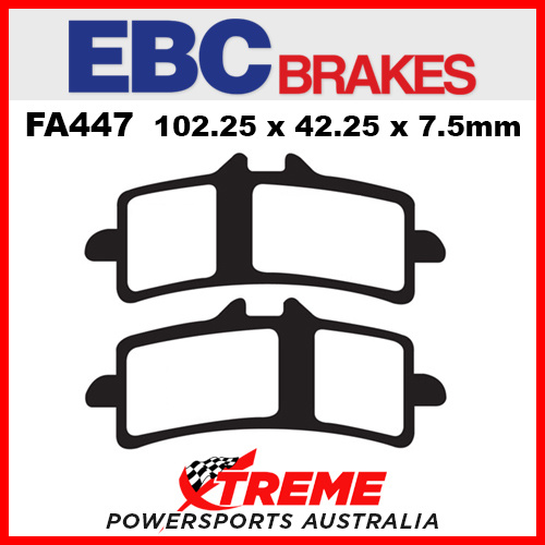 Ducati 1299 Panigale 2015 EBC HH Sintered Front Brake Pads, FA447HH