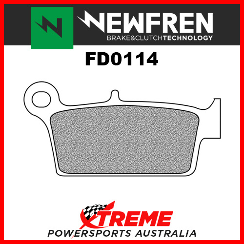 Newfren For Suzuki RM125 1996-2012 Sintered Rear Brake Pads FD0114-SD