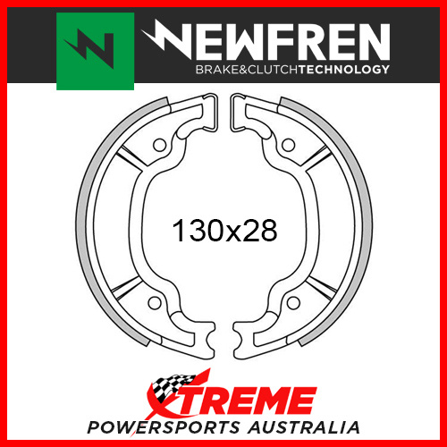 Newfren Rear Brake Shoe Yamaha YFM 80 Raptor 2002-2008 GF1303