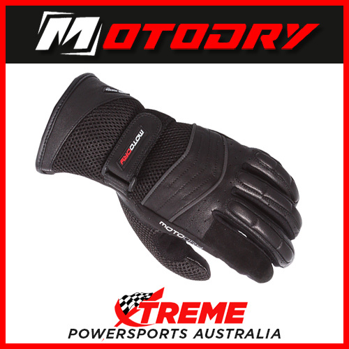 Motorcycle Gloves Airmesh Plus Black Motodry Small