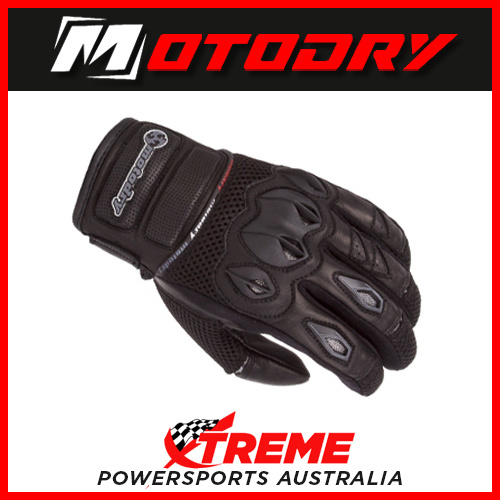 Motorcycle Gloves Sprint Black Motodry X-Small