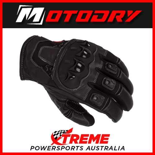 Motorcycle Gloves Street Black Motodry X-Small