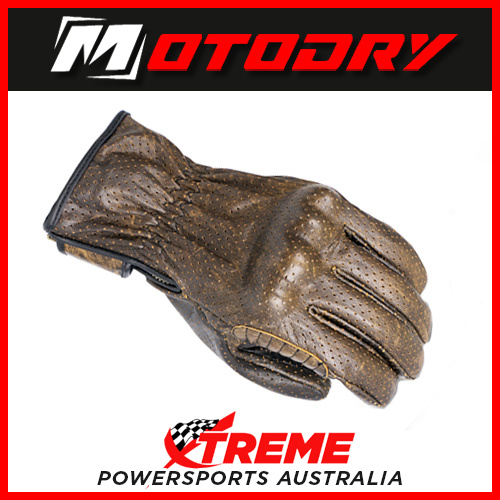 Motorcycle Gloves Tourer Air Brown Motodry Small