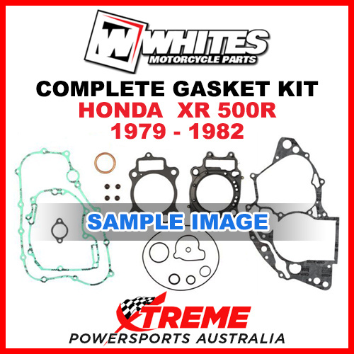 Whites Honda XR500R XR 500R 1979-1982 Complete Top Bottom Gasket Kit