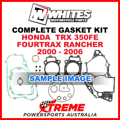 Whites Honda TRX 350FE Fourtrax Rancher 2000-2006 Complete Top Bottom Gasket Kit