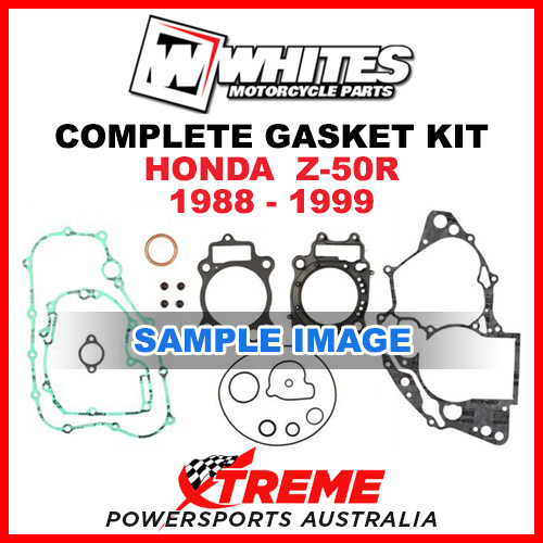 Whites Honda Z-50R Z50R Z 50 R 1988-1999 Complete Top Bottom Gasket Kit