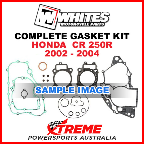 Whites Honda CR250R CR 250R 2002-2004 Complete Top Bottom Gasket Kit