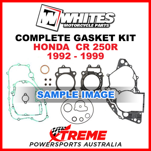 Whites Honda CR250R CR 250R 1992-1999 Complete Top Bottom Gasket Kit