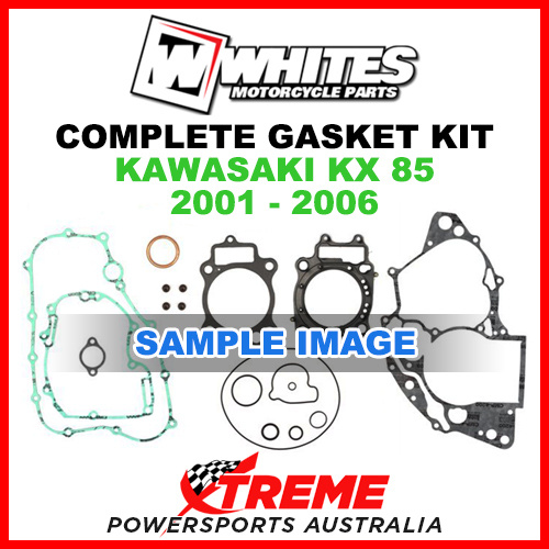 Whites Kawasaki KX85 2001-2006 Complete Top Bottom Gasket Kit