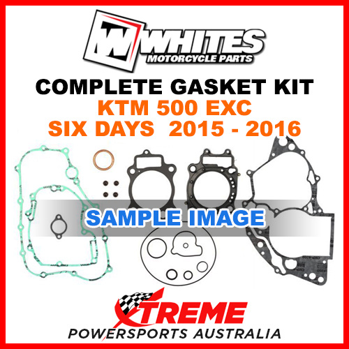 Whites KTM 500 EXC Six Days 2015-2016 Complete Top Bottom Gasket Kit