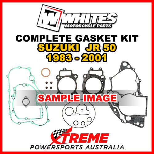 Whites For Suzuki JR50 JR 50 1983-2001 Complete Top Bottom Gasket Kit