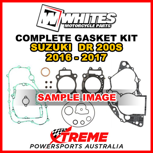 Whites For Suzuki DR200S DR 200S 2016-2017 Complete Top Bottom Gasket Kit