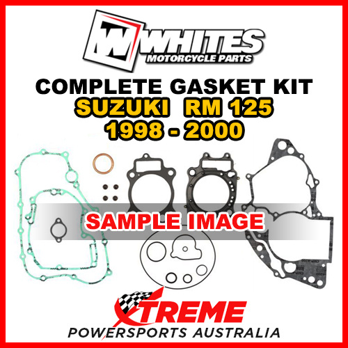 Whites For Suzuki RM125 RM 125 1998-2000 Complete Top Bottom Gasket Kit