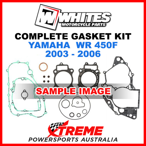 Whites Yamaha WR450F WR 450F 2003-2006 Complete Top Bottom Gasket Kit