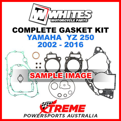 Whites Yamaha YZ250 YZ 250 2002-2016 Complete Top Bottom Gasket Kit