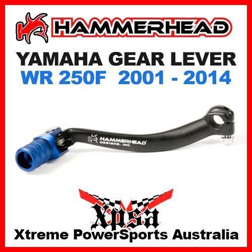 HAMMERHEAD GEAR LEVER BLUE YAMAHA WR 250F WRF250 WRF 250 WR250F 2001-2014 ENDURO