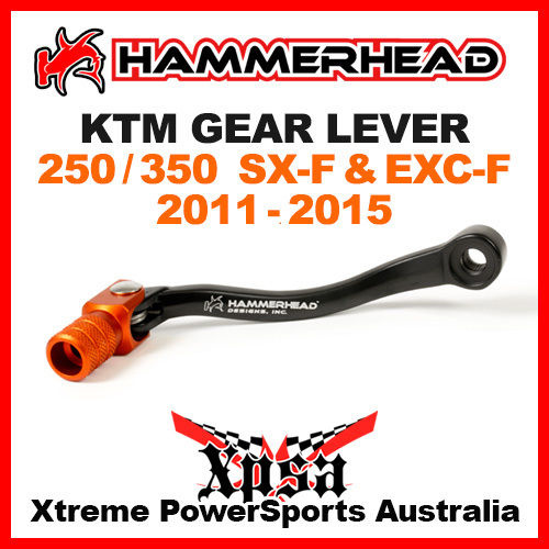 HAMMERHEAD GEAR LEVER ORANGE KTM 250 350 SX-F SXF EXC-F EXCF 2011-2015 MX ENDURO