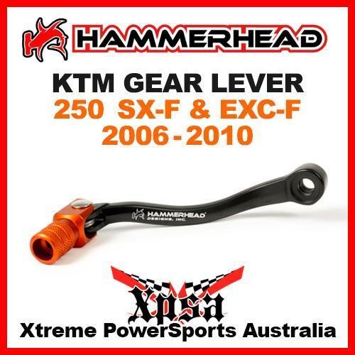 HAMMERHEAD GEAR LEVER ORANGE KTM 250 SX-F SXF EXC-F EXCF 2006-2010 MX ENDURO