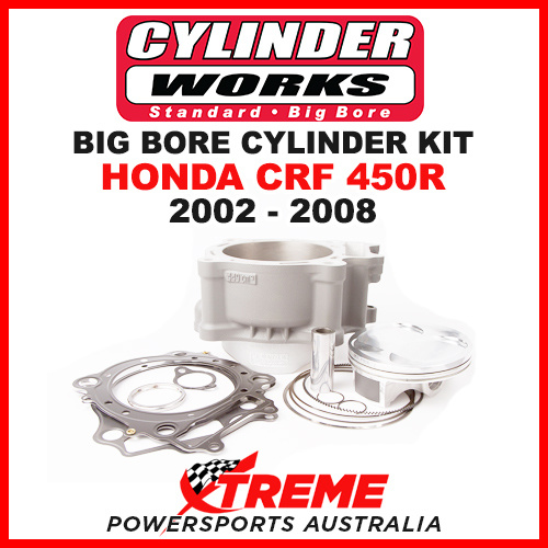 Cylinder Works Honda CRF450R 02-08 Big Bore Cylinder Kit +4mm 488cc 11002-K01