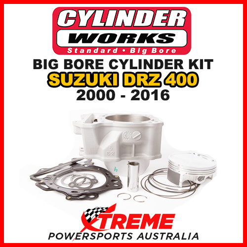 Cylinder Works For Suzuki DRZ400 2000-2016 Big Bore Cylinder Kit +4mm 41001-K01